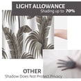 thumbnail image 6 of LALILO Kitchen Curtain Valance Faded Banana And Palm Rod Pocket Window Curtain 52"x 18" Set of 2, 6 of 6