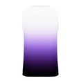 thumbnail image 3 of JUUYY Men's Gradient Printed Tank Top Big and Tall Sleeveless Casual Sports Fitness T-Shirts Round Neck Trendy Tees Purple XXL, 3 of 4