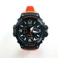 thumbnail image 3 of Men's Black/Orange Chronograph Watch, Resin Strap, MCW100H-4AV, 3 of 5