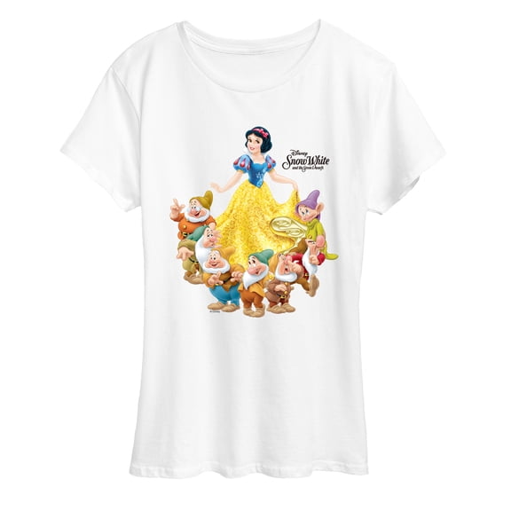 Disney - Snow White Poster - Women's Short Sleeve Graphic T-Shirt