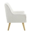 thumbnail image 5 of Powell Crane Kid's Button Tufted Accent Lounge Chair, Natural/Sherpa, 5 of 11