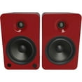 thumbnail image 5 of Kanto Living YU6 2-Way Powered Bookshelf Speakers (Pair, Crimson), 5 of 8