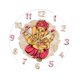 thumbnail image 4 of Reloj de reloj de pared Ganesha Reloj 11.81 "Ornamento colgante Decoración tradicional para el hogar indio para la tienda de cocina del hotel Café, 4 of 9