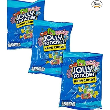 Jolly Rancher Hard Candy in Original Flavors (3.8-Ounce package) (3 Pack)
