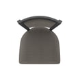 thumbnail image 3 of 870 Hadleigh 30" Swivel Bar Stool with Pewter Finish and Graph Chalice Seat and Back, 3 of 5