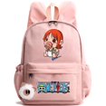 thumbnail image 1 of Anime One Piece Backpack Knapsack Kids Boy Girl Printed School Bag Teenager Student Cartoon Bookbag Outdoor Rucksack, 1 of 5
