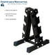 thumbnail image 2 of Rack Gym, Rack Mancuernas, 3 Niveles, Estante de Mancuerna 5 a 50 Lbs, Almacenamiento de Mancuernas, Alta Resistencia Para Gimnasio en Casa, Pilates, 55 * 37 * 36 cm, 2 of 7