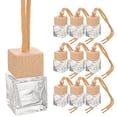 thumbnail image 1 of Miangastore Automotive Aromatherapy Pendant Khaki Hemp Rope 10Pcs 2x1.2in, 1 of 9