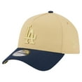 thumbnail image 3 of Men's New Era Gold/Navy Los Angeles Dodgers x The Heritage Collection LA84 Summer Olympics 9FORTY Adjustable Hat, 3 of 5