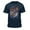 Blue, variant on Teelocity Bob Ross 80s Photo Black Short Sleeve Graphic Tee