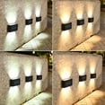 thumbnail image 3 of Toystoory 2 piezas de luz solar Lámpara decorativa Valla Suministros para el hogar Iluminación vial Conveniencia de ahorro de energía Luces de calle Iluminación y accesorios Luz blanca Toystoory HA073190-01, 3 of 6