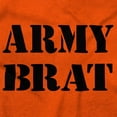 thumbnail image 2 of Army Brat Funny Military USA Child Toddler Boy Girl T Shirt Infant Toddler Brisco Brands 2T, 2 of 6