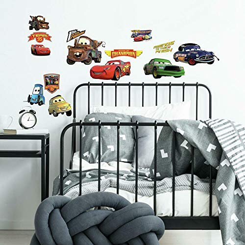 RoomMates Disney Pixar Cars Piston Cup Champs Peel and Stick Wall