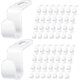 thumbnail image 1 of 100 Pieces Clothes Hanger Connector Hooks, Hanger Extension Clips, Clothes Connecting Hanger Clip, For Clothes Coat Wardrobe Closet, 1 of 5