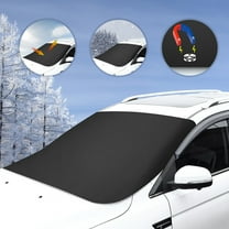 Taosunzt Car Snow Cover Ultimate Against Freeze Hail Blizzards Sun Vehicle Snow Cover Auto Supply Black
