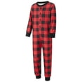 thumbnail image 3 of Cenuakty Matching Family Christmas Pajamas Full Length Jumpsuit Holiday Sleepwear for Women Men Child, 3 of 10