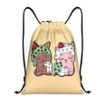 thumbnail image 1 of Pofeuu Moriah Elizabeth for Water-Resistant 210D Drawstring Bag Compact Foldable Design Gym Yoga Travel Essentials Lightweight Carryall-Medium, 1 of 6