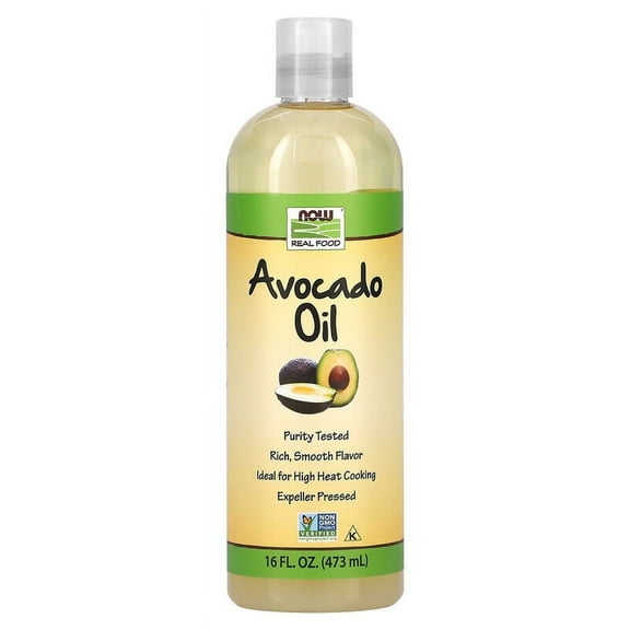 NOW Foods, Real Food, Avocado Oil, 16 fl. oz (473 ml) Pack of 3