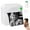white, variant on Fixdono Mini Photo Printer, Portable Pocket Thermal Printer with 1 Rolls Paper for iOS Android
