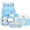 Light Blue, variant on Cute Bow Knot Backpack For Everyday Use Large Capacity Lightweight For Students And Back To School Backpack