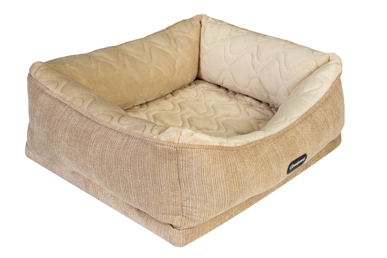 beautyrest ultra plush cuddler dog bed medium