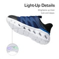 thumbnail image 5 of DREAM PAIRS Kids Light-Up Sneakers Slip-On Vegan Leather & Mesh Shoes with LED Lights & Shock-Absorbing Design, 5 of 6