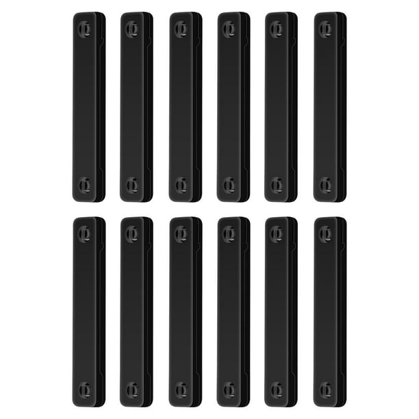 12x Clips para ventana de pantalla, reparación de pantalla, pegatinas sin perforaciones, fijación de succión magnética, autoadhesivo para Sunnimix Clips de ventana de pantalla