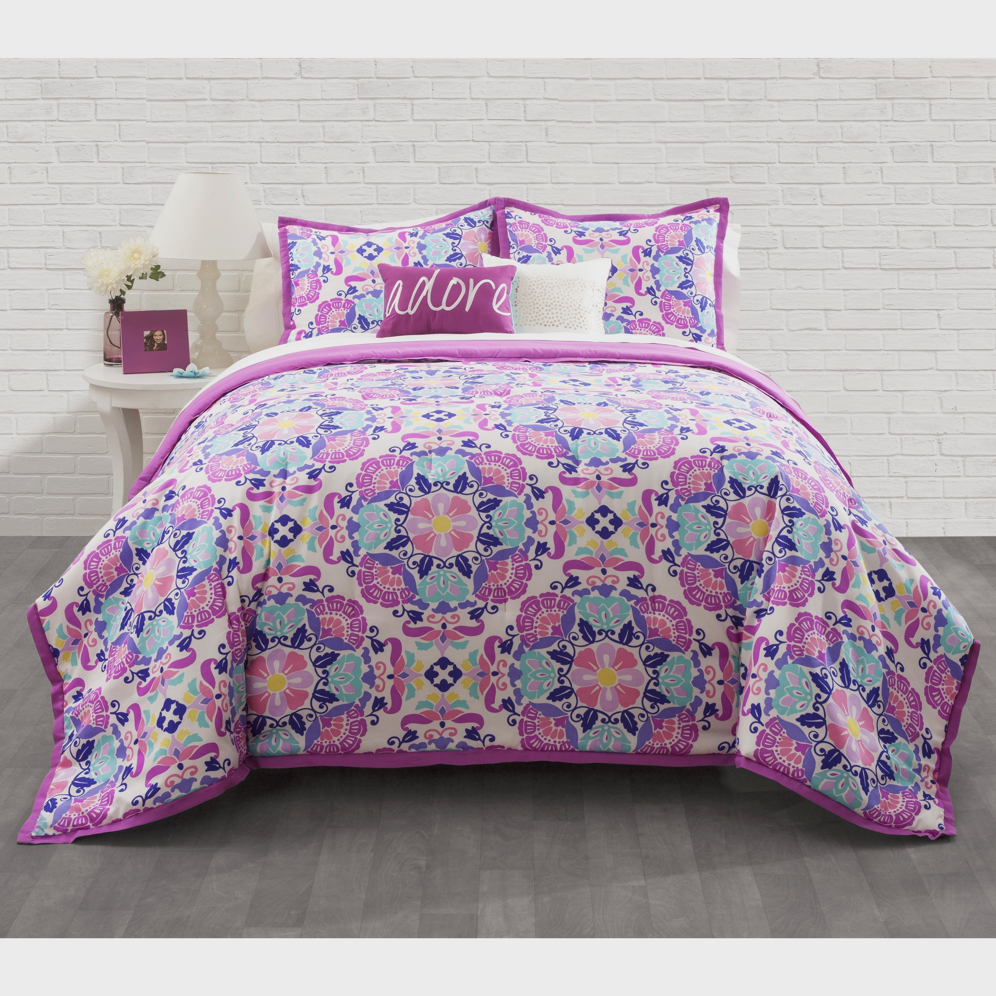 Seventeen Marrakesh Comforter Set Walmart Com