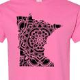thumbnail image 4 of Inktastic Minnesota Silhouette Mandala T-Shirt, 4 of 5