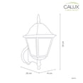 thumbnail image 2 of Lámpara Farol Cuadrado Chico Calux 60 W Negro, 2 of 4