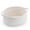 White, variant on Cute Woven Cotton Rope Basket with Handle Empty Decorative Gift Basket for Graduation, Mother's Day, Storage 13" Dia x 6" H