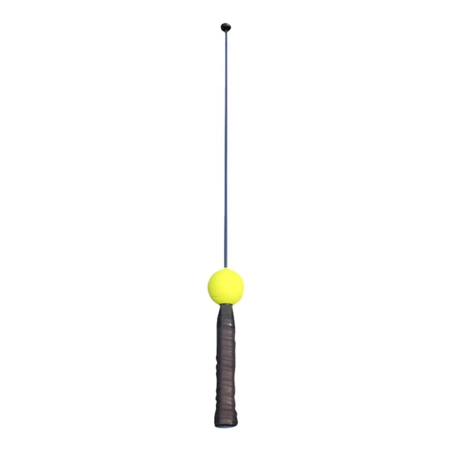 Almencla Tennis Swing Training Aid Compact Self Training Equipment for Serve Training 81cm