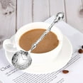 thumbnail image 5 of Homelife Coffee Spoon Carved Teaspoon Vintage European Palace Design Tableware Dessert Spoons for Kitchen Dining Bar Milk Tea Shops Cocktail Mixing, 5 of 13