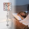 thumbnail image 4 of 10 Inch Wall Clock Battery Operated Silent Clock Decorative for Office, Kitchen, Outdoor, Living RoomVintage Wood Board Plank Beautiful, 4 of 4