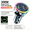 Transparent body with seven-color lights [300W], variant on 200W USB Type-C Car Charger with Voltage Display, 6-Port Fast Charging Adapter with PD and QC3.0, Compatible with iPhone and Android Devices, Essential Multi-Port USB Charging Accessory for Car Use.