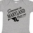 thumbnail image 4 of Inktastic Someone in Maryland Loves Me Boys or Girls Baby Bodysuit, 4 of 5