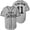 Grey, variant on The Sand lot 3D Printed Baseball Jersey, Yeah Yeah 11 Regular Jersey