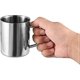 thumbnail image 3 of Tea Cup Stainless Steel Double Layer Cup 300ml Drinking Tea Coffee Hot Soup, 3 of 5