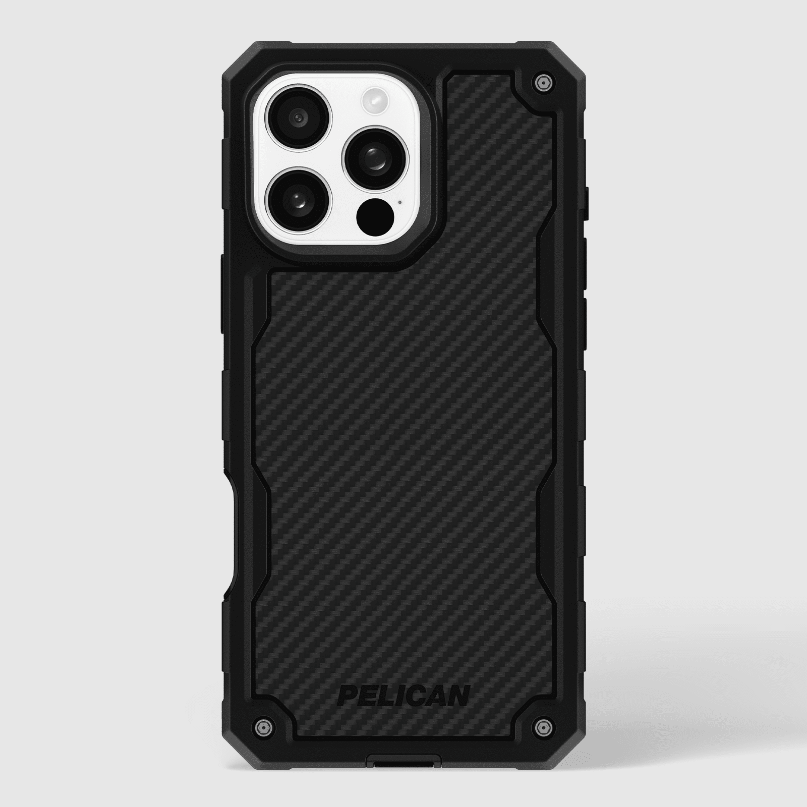 Pelican Shield Apple iPhone 16 Pro Max MagSafe Compatible Case and Holster - Carbon