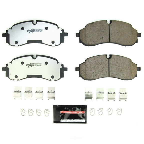 PowerStop Z36-2423 Power Stop - Front Z36 Truck and SUV Carbon-Fiber Ceramic Brake Pads wit Fits select: 2022-2023 FORD TRANSIT