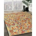 thumbnail image 2 of Ahgly Company Indoor Rectangle Contemporary Fall Leaf Brown Green Area Rugs, 6' x 9', 2 of 6