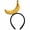 Banana, variant on Simulated Food Hair Hoop Funny Kawaii Fruit Vegetable Headwear Novelty Broccoli Fancy Dress Hair Bands for Halloween Party