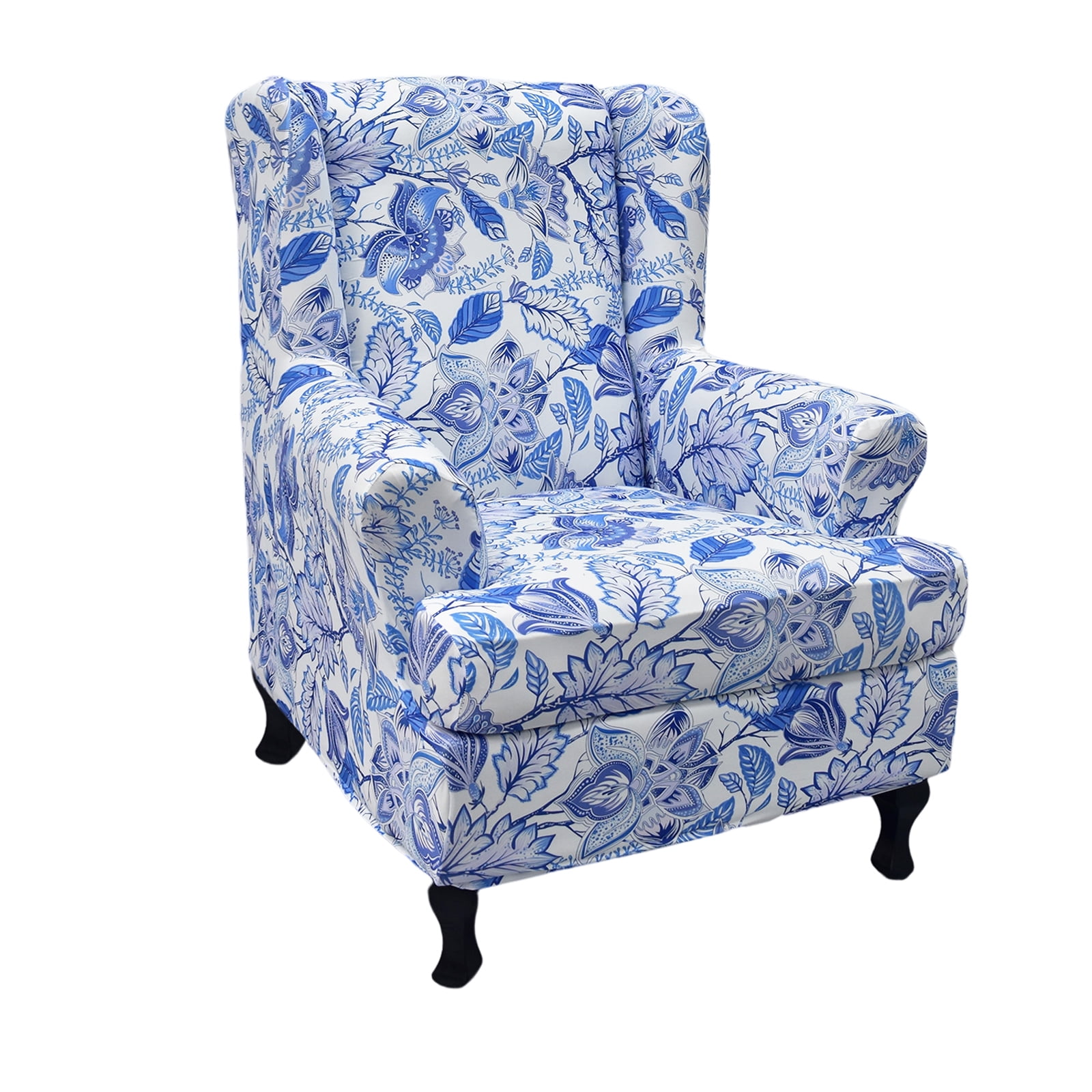 EcoAncheng Wing Chair Slipcovers, 2 Pieces Stretch Wingback Chair