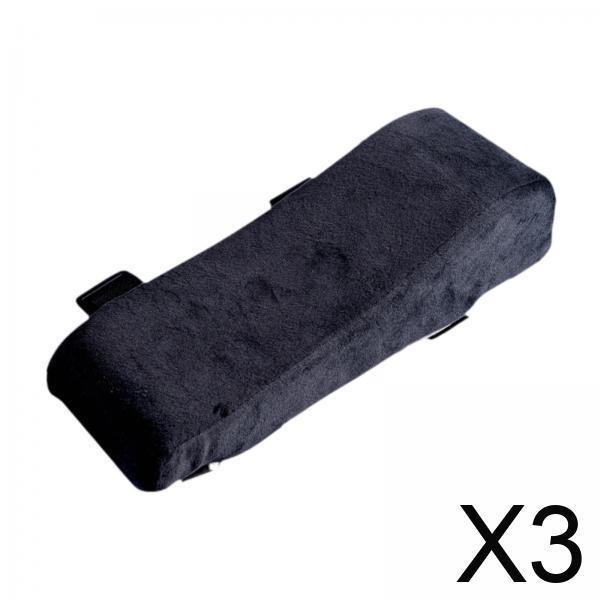 3 Almohadillas Para Reposabrazos, Soporte Para Codo, Elevador De Brazo Para Silla De Escritorio, Silla De Juegos, Silla De Oficina, Color Negro