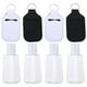thumbnail image 1 of Juego de 4 botellas vacías de 30 ml con llavero para desinfectante de manos, rellenables, con llavero para jabón, loción y líquidos (4 botellas + 4 fundas), 1 of 5
