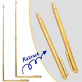 thumbnail image 3 of 2PCS Treasure Pure Copper Ghost hunting equipment 999% Copper Dowsing rods Metal Detection Rod Ghost Hunting, 3 of 5