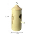 Xubond Hummingbird House Wooden For Outside Hanging Houses Nesting 2Pcs