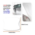 thumbnail image 2 of Protector QLim para manija de puerta de coche, 5 unidades, transparente, ajuste universal, 2 of 7