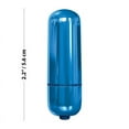 thumbnail image 4 of Classix Pocket Bullet Vibrator, Blue, 4 of 4