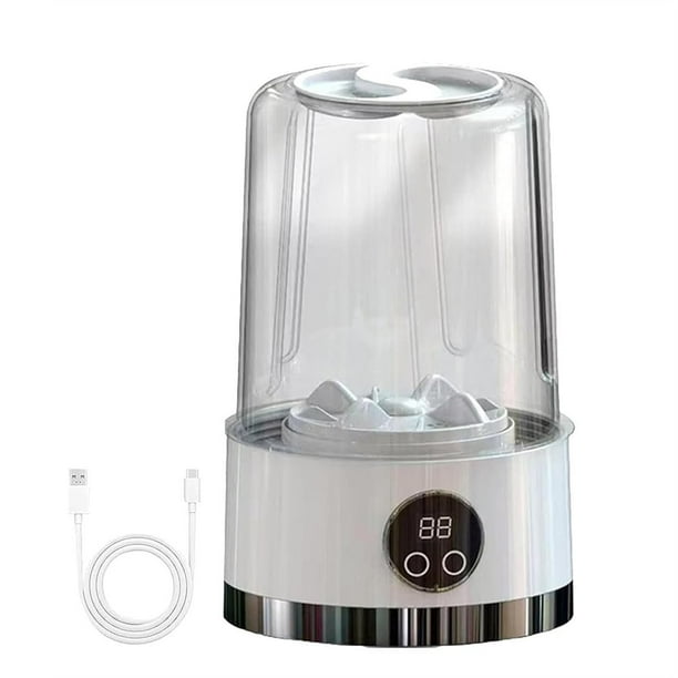 Depósito de Lavado Inteligente, Vasos de Lavado Portátiles Inalámbricos, para Sujetadores y Ropa Pequeña, con Pantalla LCD para el Hogar, Hotel y Camping